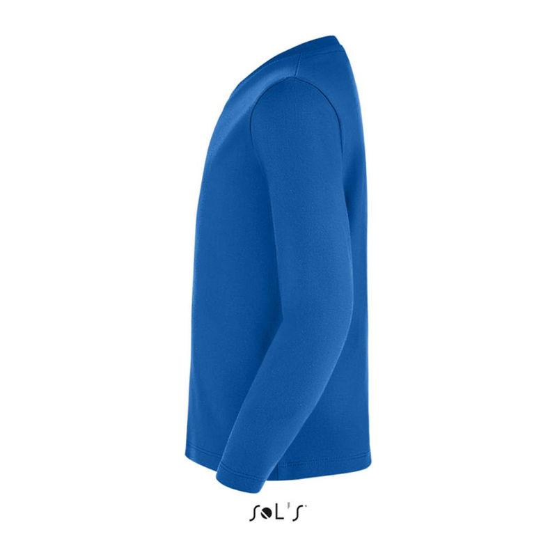 Tricou cu mânecă lungă pentru copii Sol's Imperial  Albastru