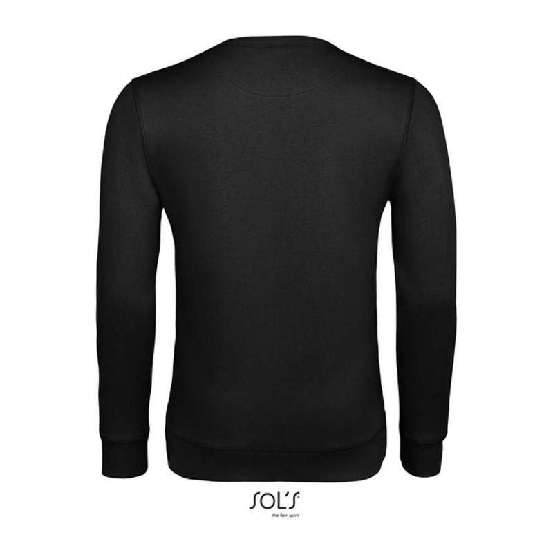 Bluză cu guler rotund pentru bărbați Sol's Sully Negru XL