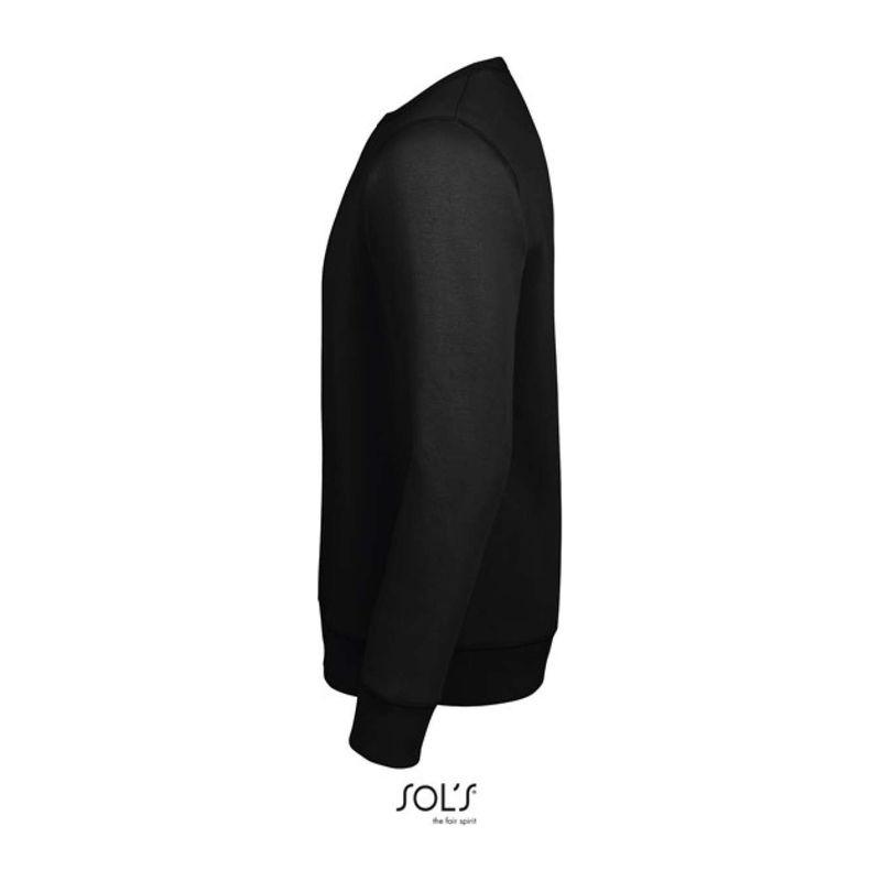 Bluză cu guler rotund pentru bărbați Sol's Sully Negru XL