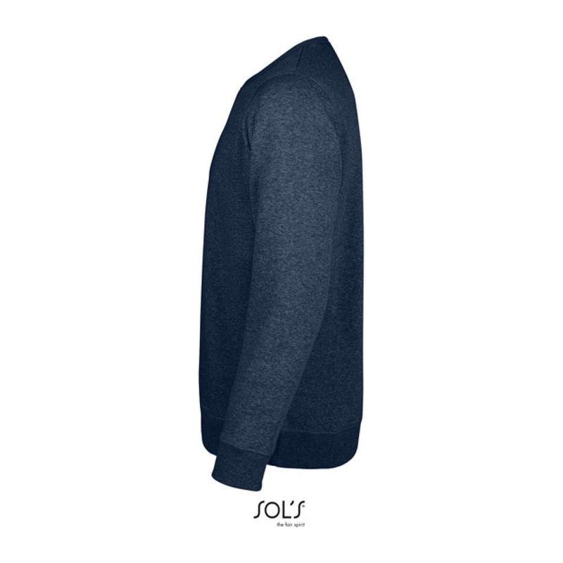 Bluză cu guler rotund pentru bărbați Sol's Sully Negru XL