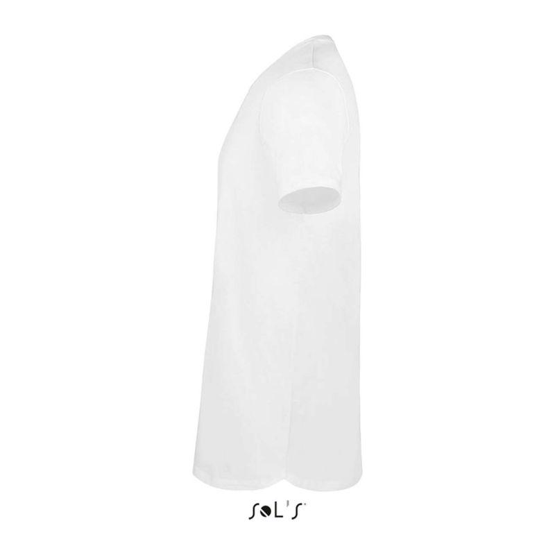 Tricou cu mânecă lungă pentru bărbați Sol's Magnum Alb L