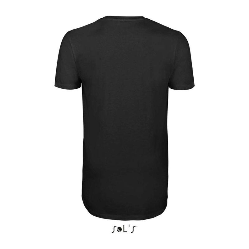 Tricou cu mânecă lungă pentru bărbați Sol's Magnum Negru L