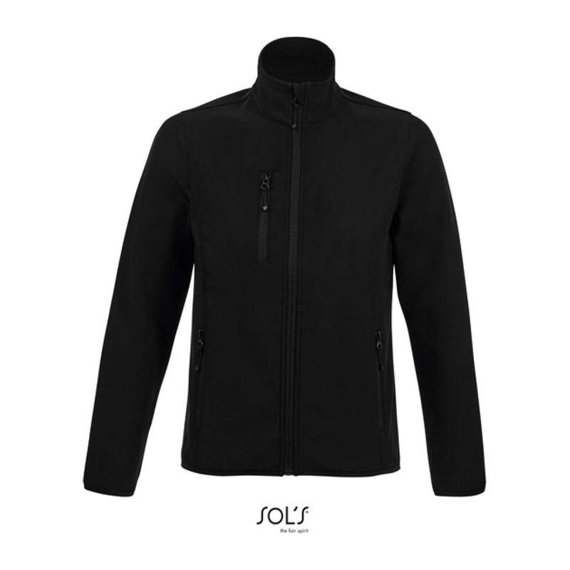Jachetă softshell cu fermoar pentru femei Sol's Radian Negru
