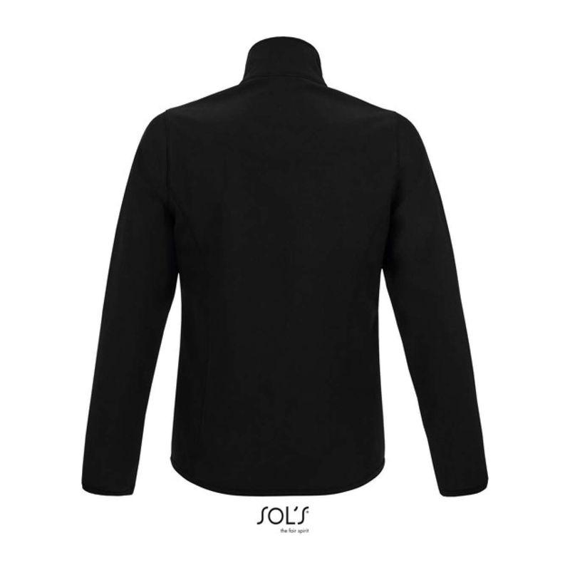 Jachetă softshell cu fermoar pentru femei Sol's Radian Negru XL