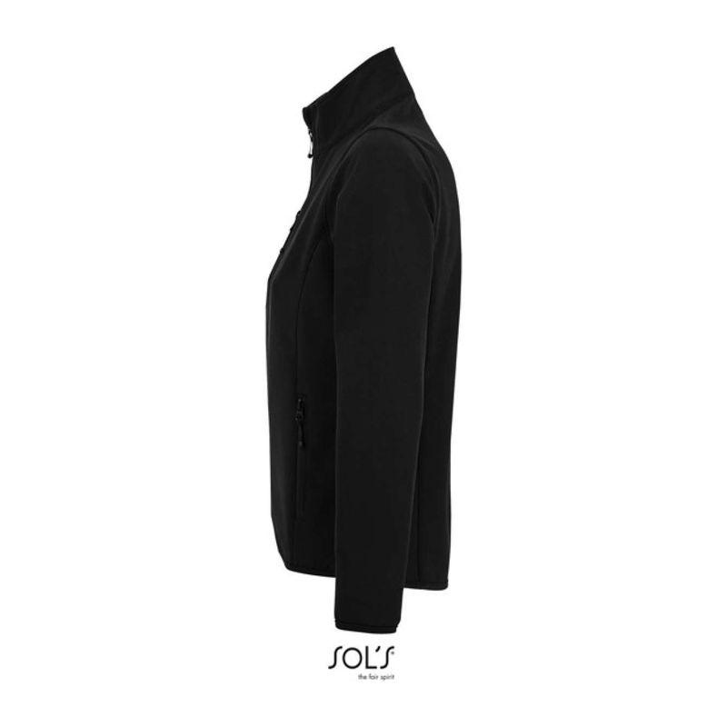 Jachetă softshell cu fermoar pentru femei Sol's Radian Negru XL