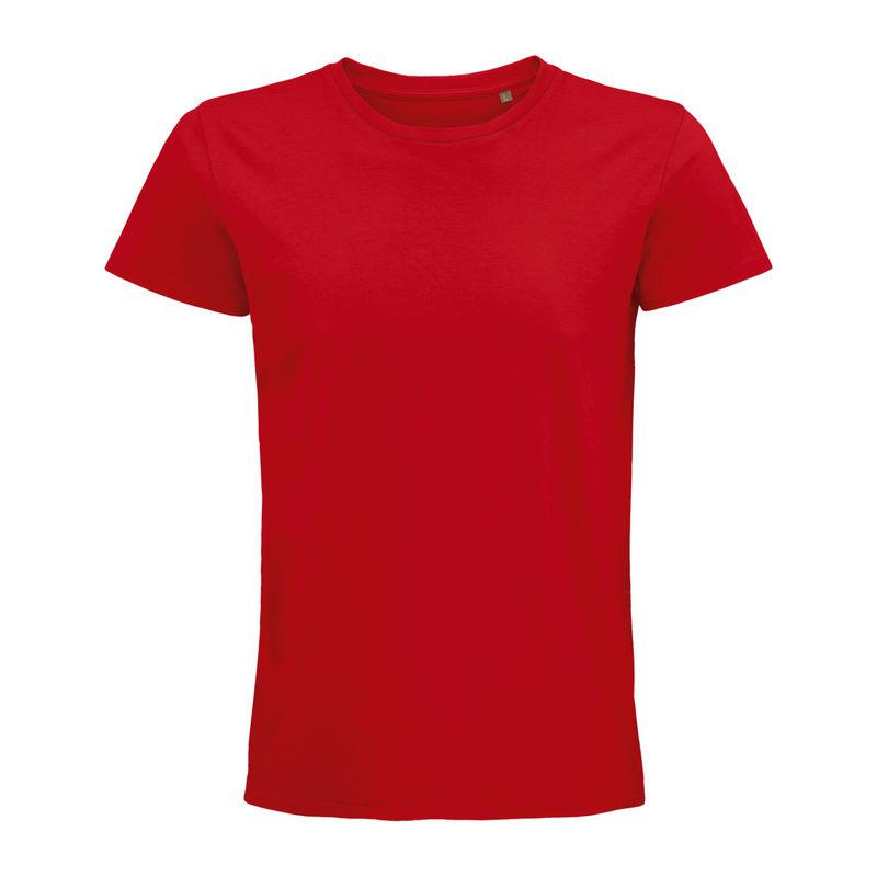Tricou din jerseu cu guler rotund, croială ajustată, pentru bărbați, Sol's Pionner Rosu XL