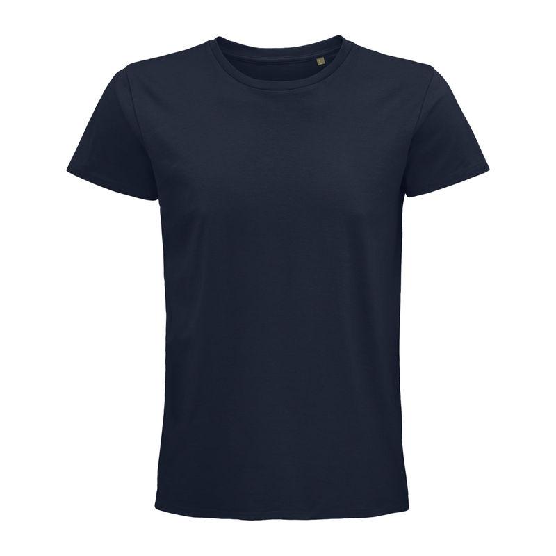 Tricou din jerseu cu guler rotund, croială ajustată, pentru bărbați, Sol's Pionner Orion Navy Blue