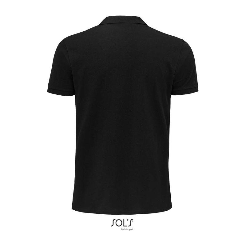 Tricou polo pentru bărbați Sol's Planet Negru 4XL