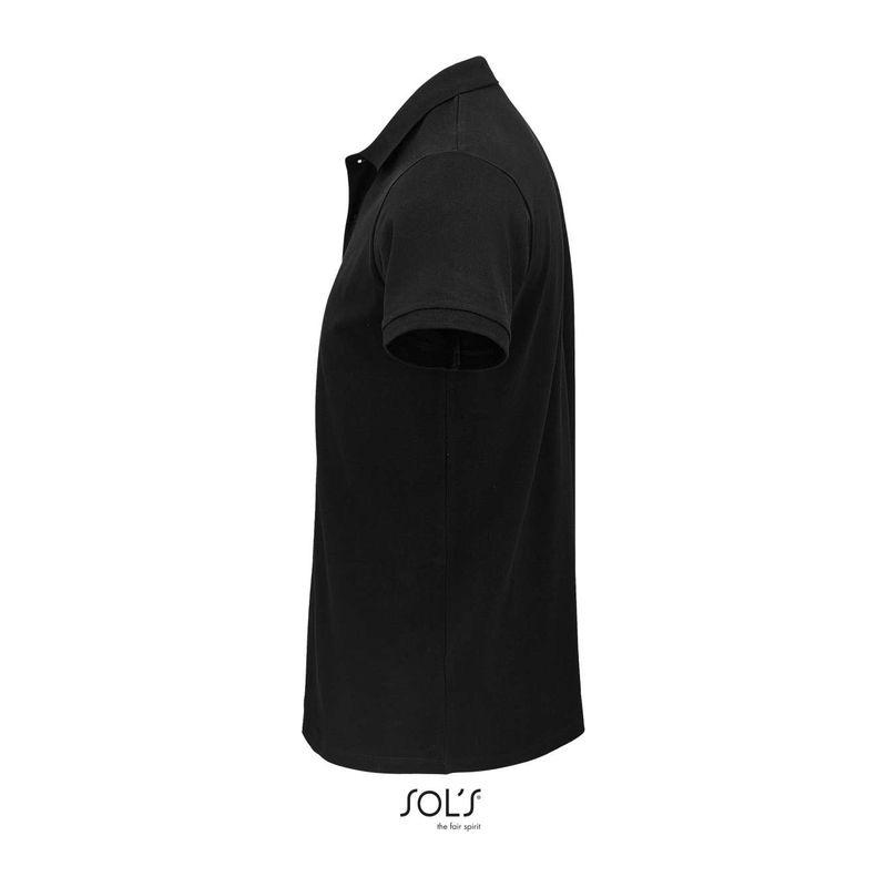 Tricou polo pentru bărbați Sol's Planet Negru 4XL