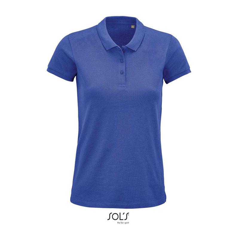 Tricou polo pentru femei Sol's Planet Albastru