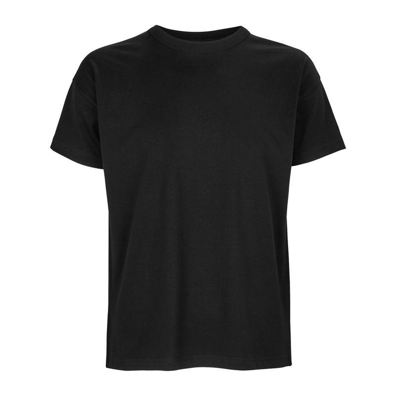Tricou oversized pentru bărbați Sol's Boxy Negru XL