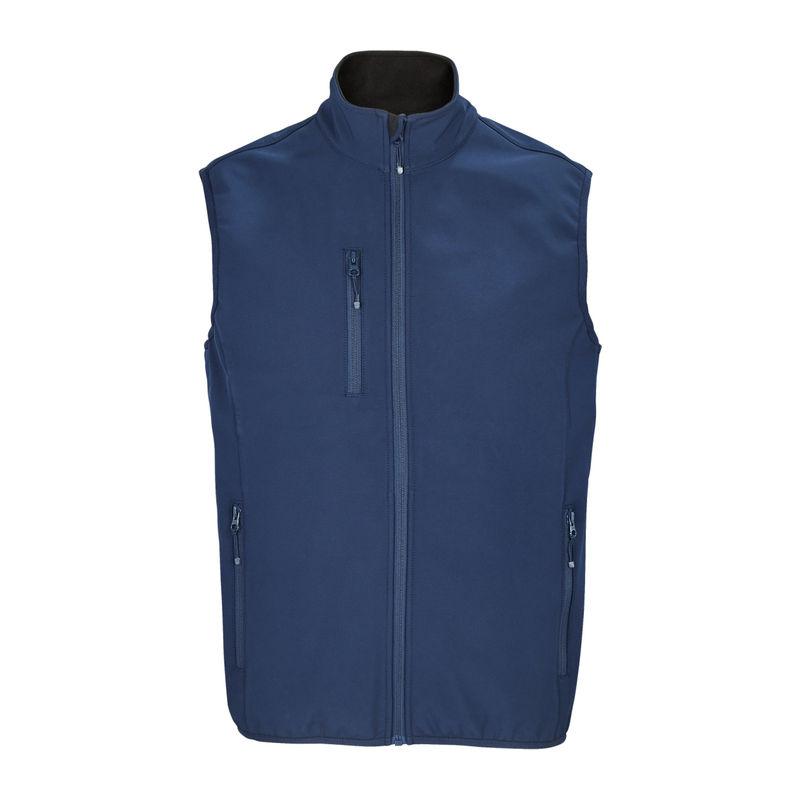 Vestă softshell pentru bărbați Sol's Falcon  Abyss Blue XL