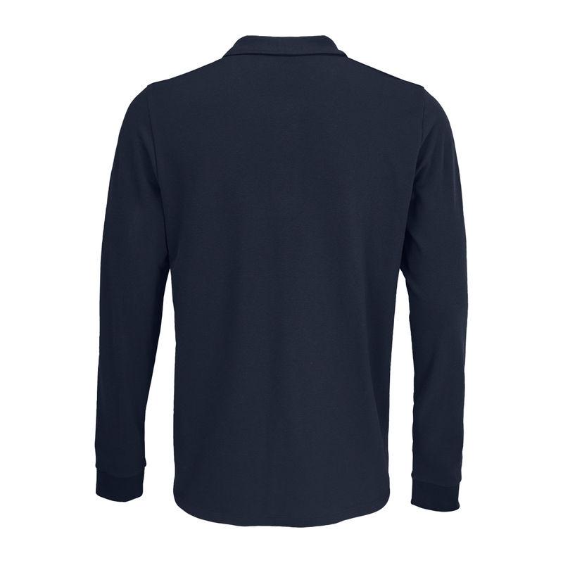 Tricou polo cu mânecă lungă pentru bărbați Sol's Prime  Orion Navy Blue L