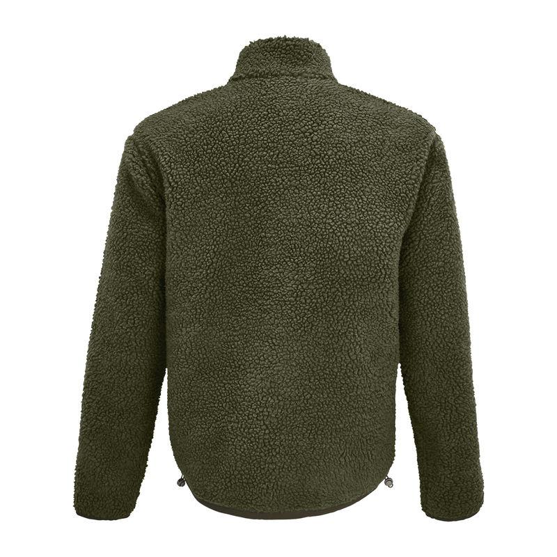 Jachetă fleece unisex Sol's Fury Army/Dark Army L