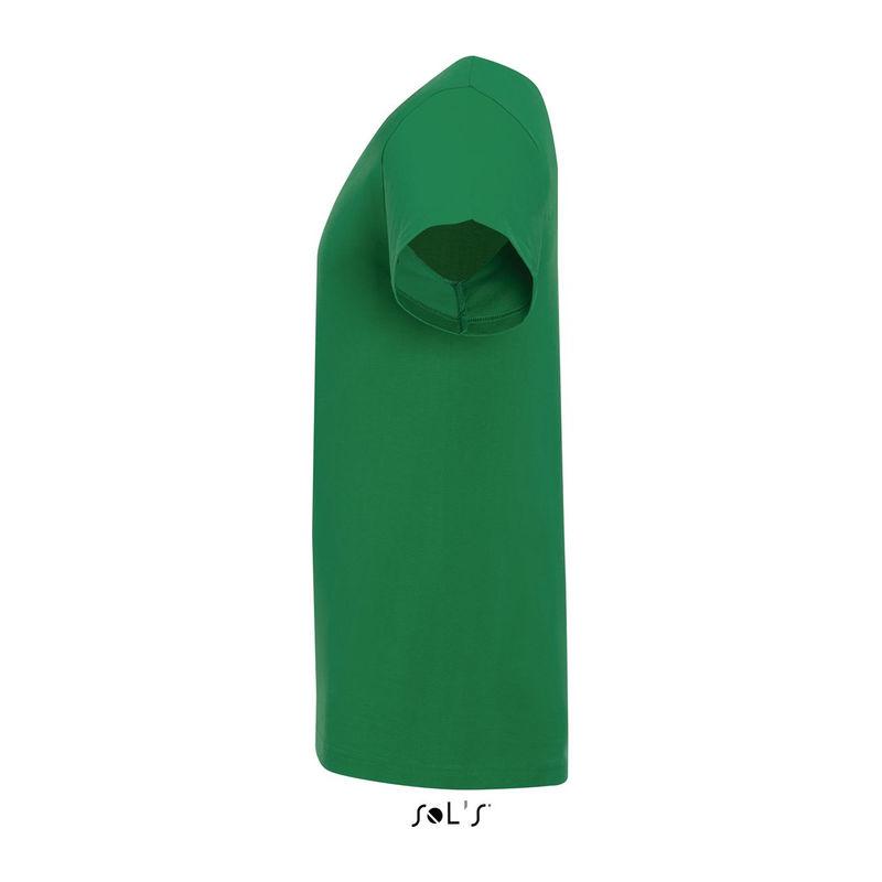 Tricou cu guler în V pentru bărbați Sol's Victory Verde L