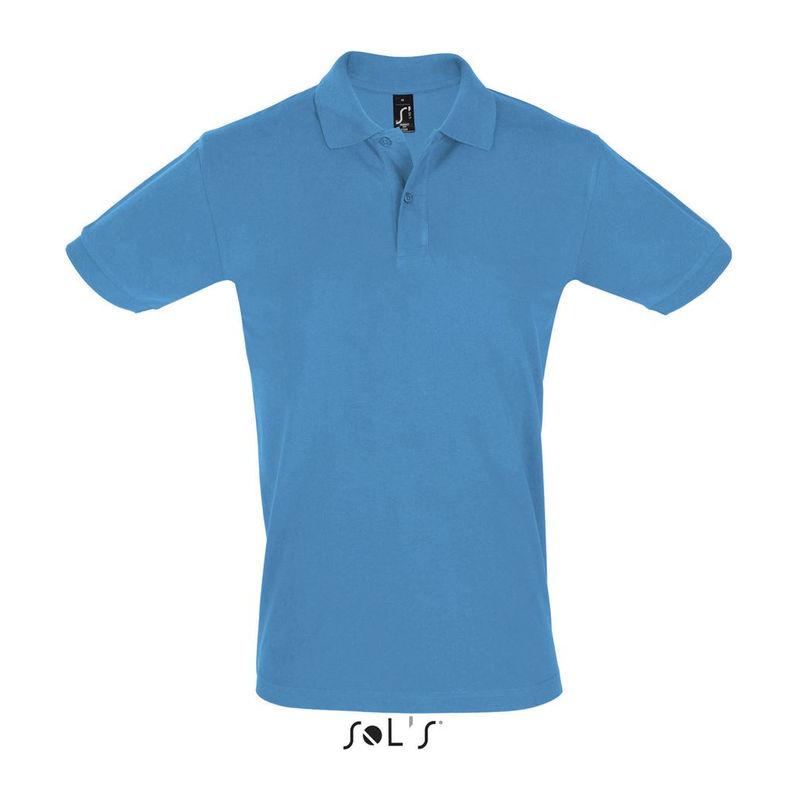 Tricou polo pentru bărbați Sol's Perfect Albastru