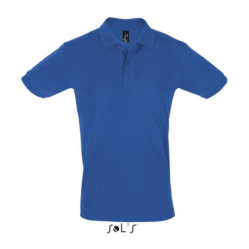 Tricou polo pentru bărbați Sol's Perfect Albastru 3XL