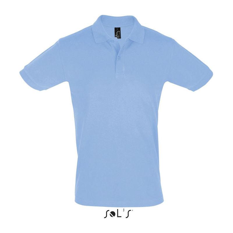 Tricou polo pentru bărbați Sol's Perfect Albastru M