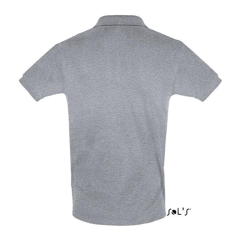 Tricou polo pentru bărbați Sol's Perfect Grey Melange S
