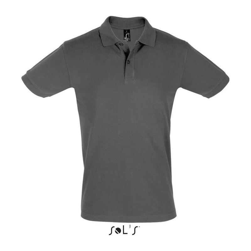 Tricou polo pentru bărbați Sol's Perfect Gri 3XL