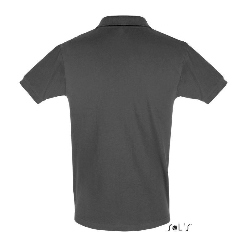 Tricou polo pentru bărbați Sol's Perfect Gri 3XL