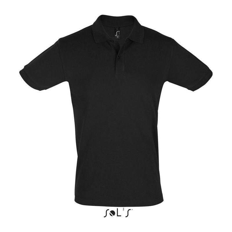 Tricou polo pentru bărbați Sol's Perfect Negru XL