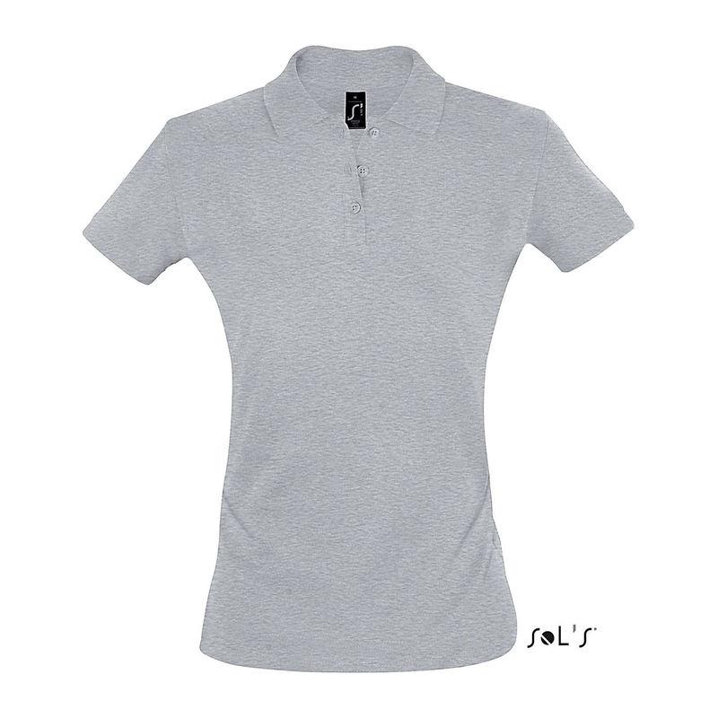 Tricou polo pentru femei Sol's Perfect Grey Melange