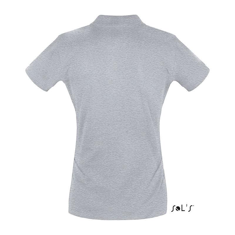 Tricou polo pentru femei Sol's Perfect Grey Melange L