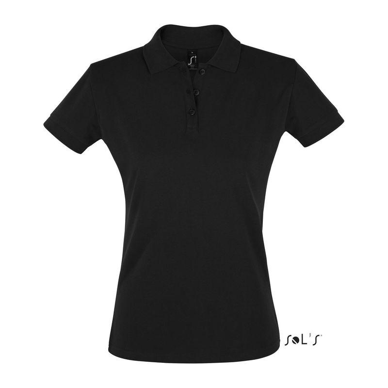 Tricou polo pentru femei Sol's Perfect Negru
