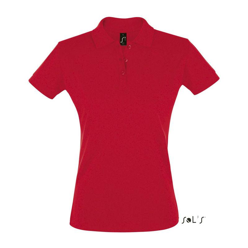 Tricou polo pentru femei Sol's Perfect Rosu