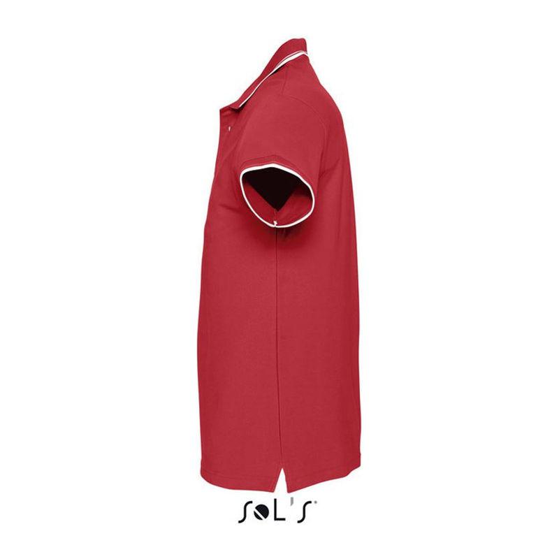 Tricou polo pentru bărbați Sol's Practice Rosu L