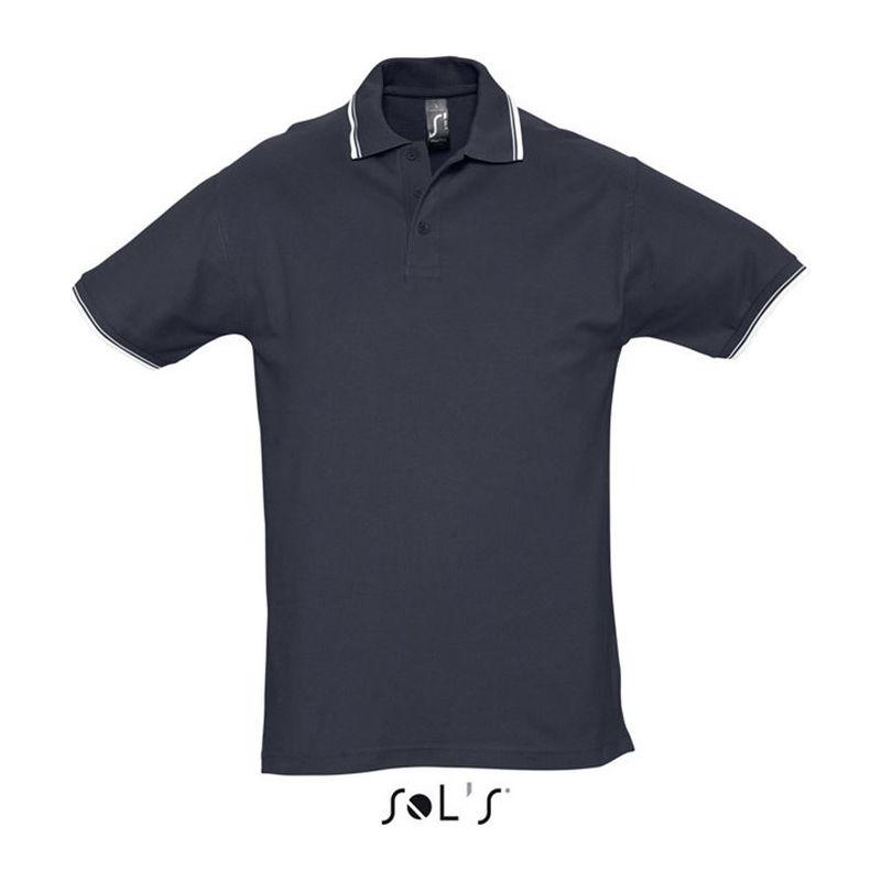 Tricou polo pentru bărbați Sol's Practice Orion Navy Blue