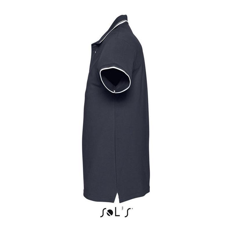 Tricou polo pentru bărbați Sol's Practice Orion Navy Blue M