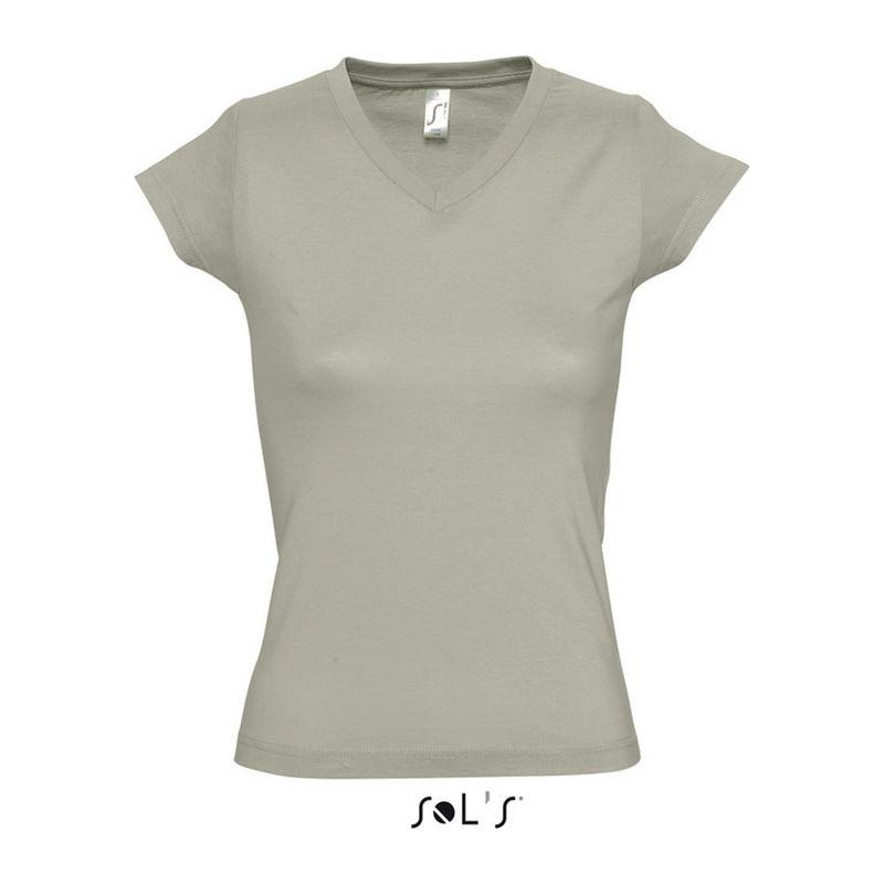 Tricou cu guler în V pentru femei Sol's Moon Maro XL