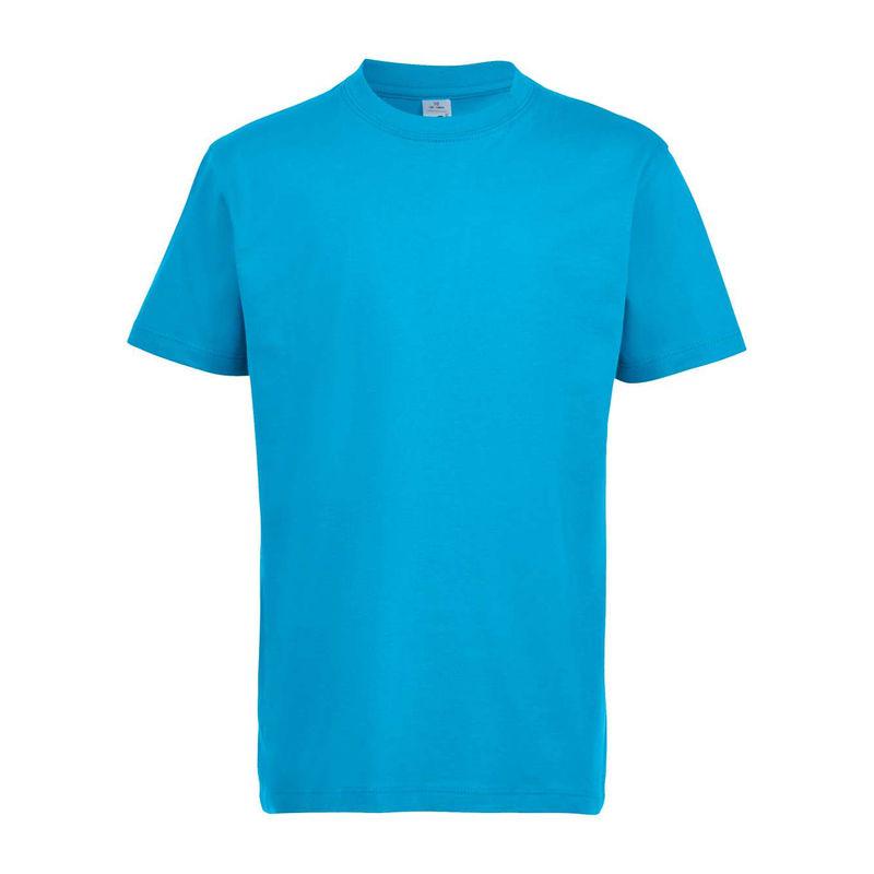 Tricou cu guler rotund pentru copii Sol's Imperial Albastru