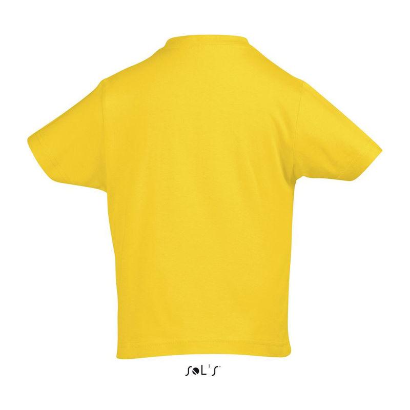 Tricou cu guler rotund pentru copii Sol's Imperial Portocaliu