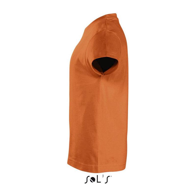 Tricou cu guler rotund pentru copii Sol's Imperial Portocaliu