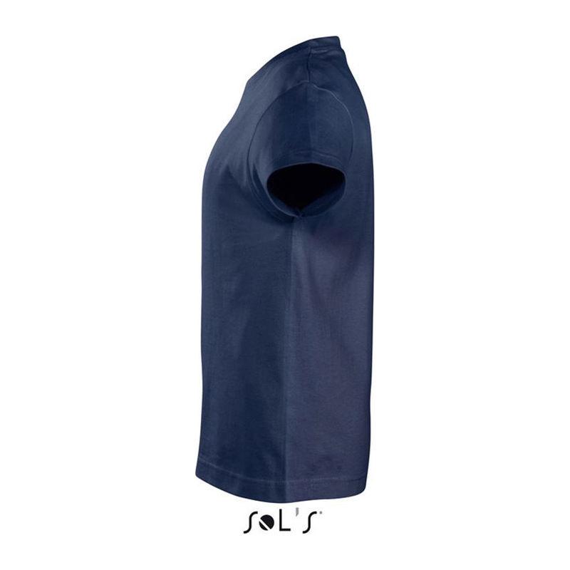 Tricou cu guler rotund pentru copii Sol's Imperial Orion Navy Blue