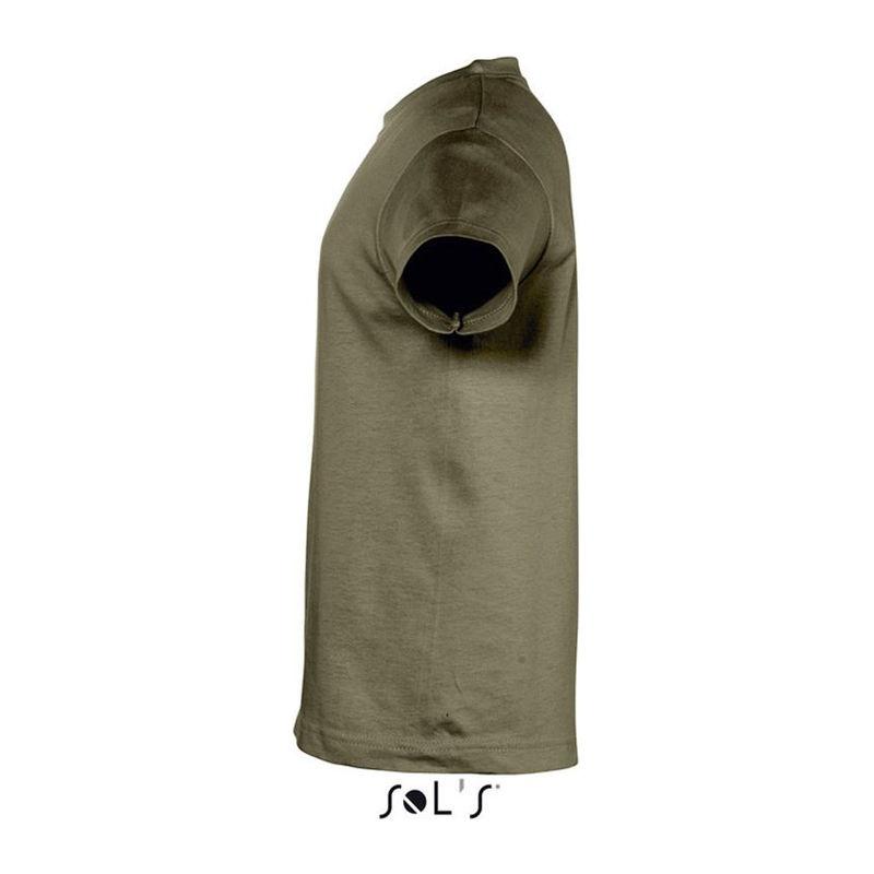 Tricou cu guler rotund pentru copii Sol's Regent Maro