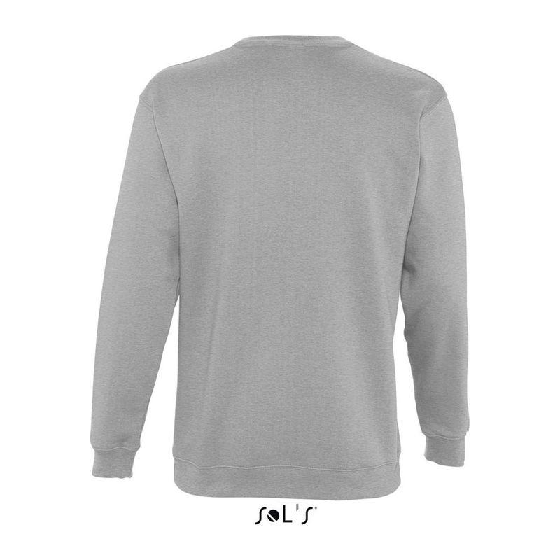 Bluză unisex Sol's New Supreme Grey Melange L
