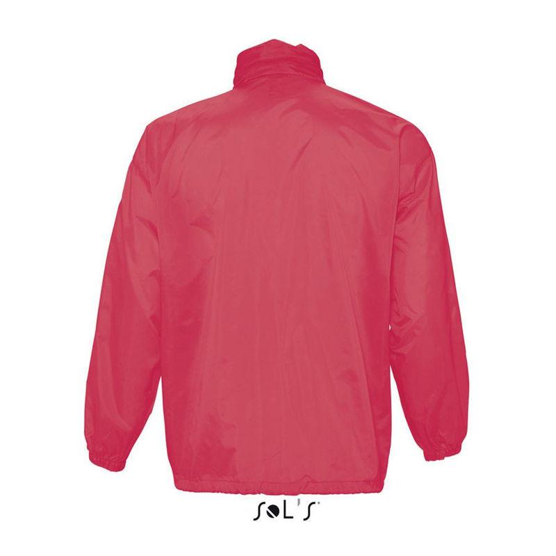 Jachetă antivânt unisex Sol's Surf Neon Coral S