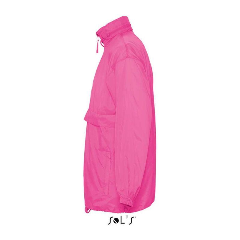 Jachetă antivânt unisex Sol's Surf Neon Pink 2 L