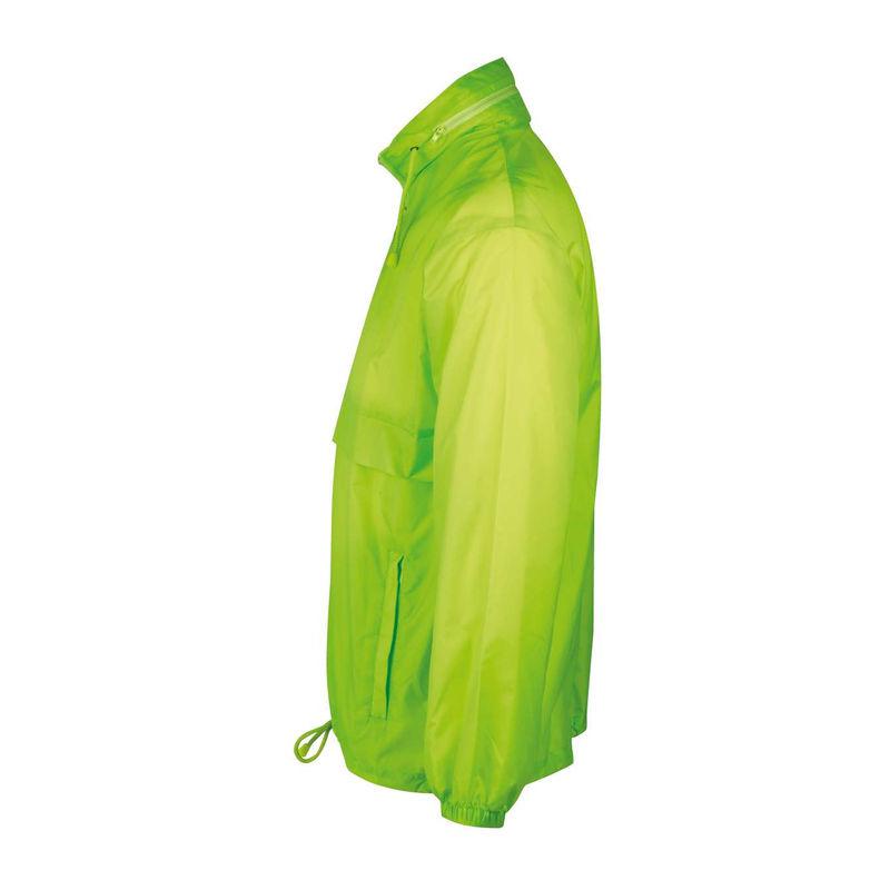 Jachetă antivânt unisex Sol's Surf Neon Lime L