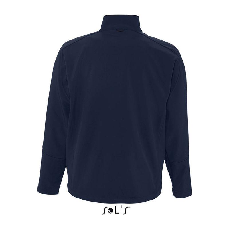 Jachetă softshell pentru bărbați Sol's Relax Abyss Blue L