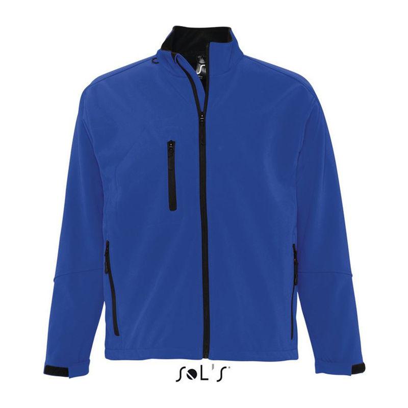 Jachetă softshell pentru bărbați Sol's Relax Albastru S