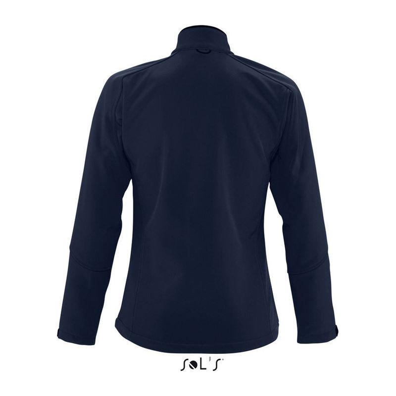 Jachetă softshell cu fermoar pentru femei Sol's Roxy Abyss Blue XL