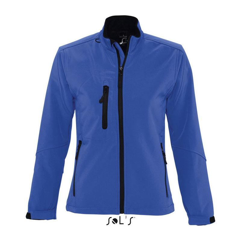 Jachetă softshell cu fermoar pentru femei Sol's Roxy Albastru S