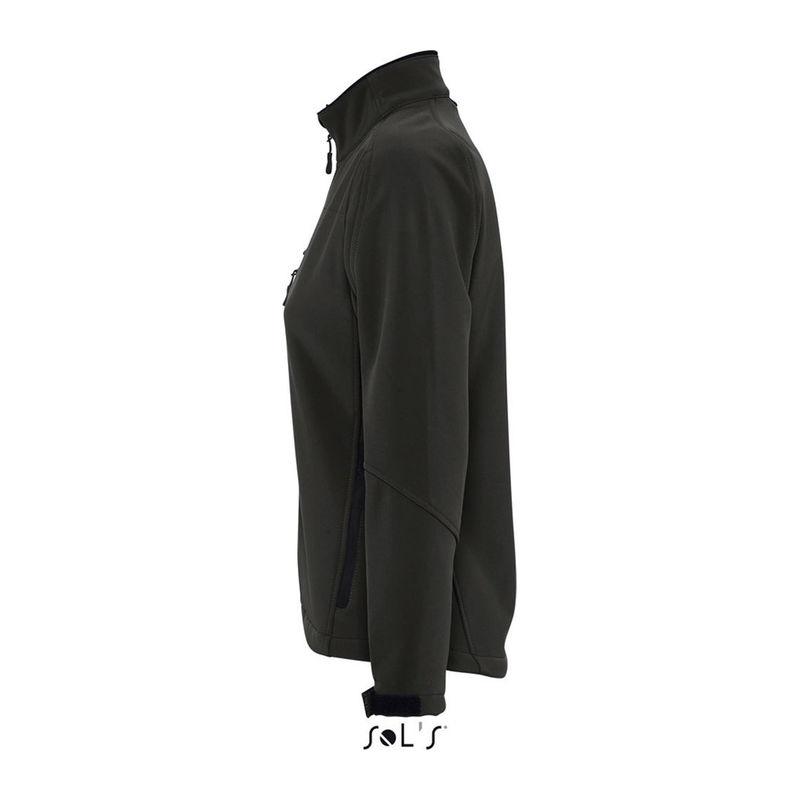 Jachetă softshell cu fermoar pentru femei Sol's Roxy Negru M