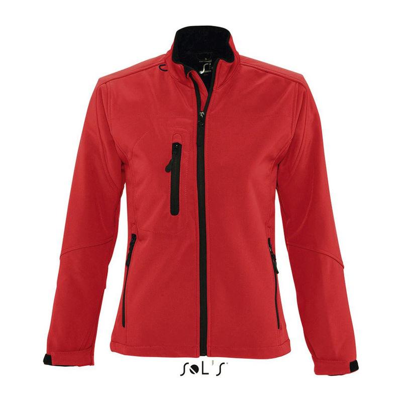 Jachetă softshell cu fermoar pentru femei Sol's Roxy Pepper Red L
