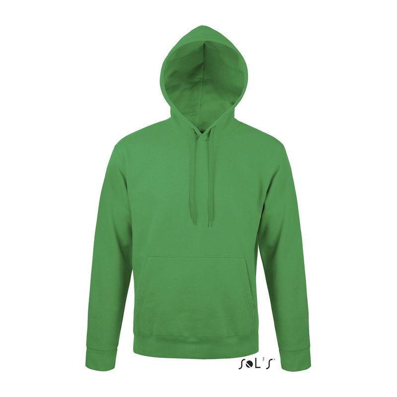 Hanorac cu glugă unisex Sol's Snake Verde